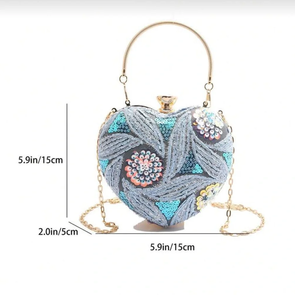 🩵 Embellished Evening Bag 🩵 - Picture 6 of 6